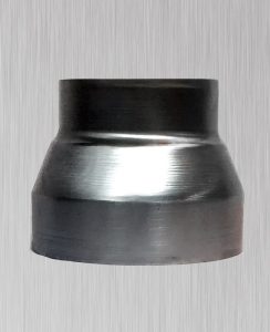 1-Piece Concentric Spun Reducer Short, metallic