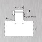 Saddle tap fabricated with volume damper - Spiral Fittings